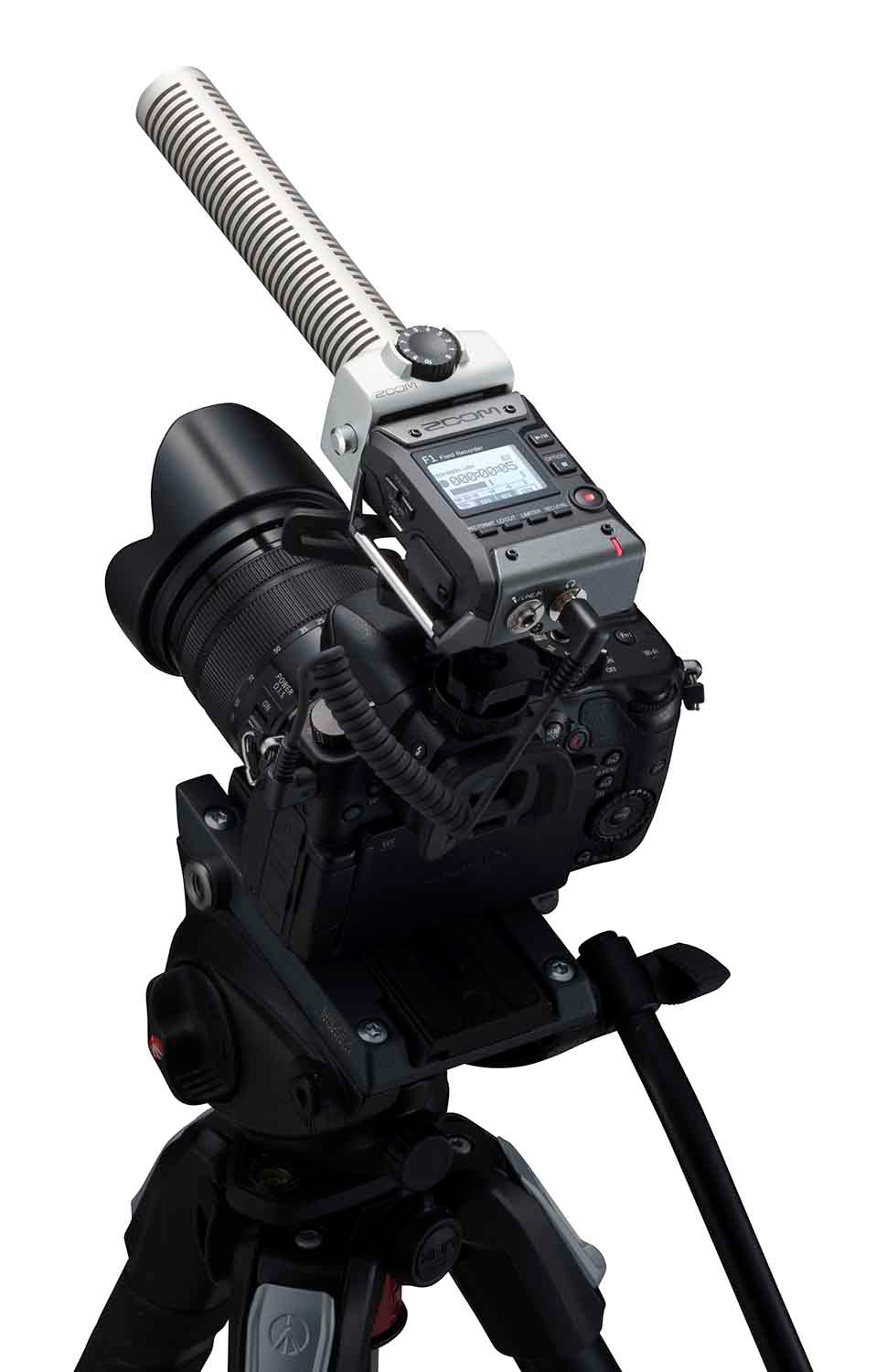 Zoom F1-SP Video Microphone Field Recorder With Shotgun Mic - Hollywood DJ
