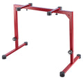 K&M 18810 Omega Table Style Keyboard Stand - Ruby Red - Hollywood DJ