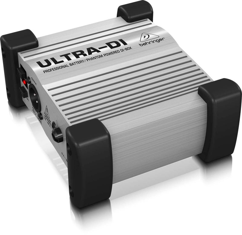 Behringer DI100 Professional Battery/Phantom Powered DI-Box - Hollywood DJ