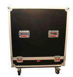 Gator Cases G-TOUR CAB412 ATA Tour case for 412 guitar speaker cabinet with live in design and rear access door - Hollywood DJ