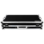 Odyssey FZGSRANE1272W Low Profile Rane Twelve and Rane Seventy-Two Coffin Flight Case With Glide Platform - Hollywood DJ