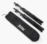 OnStage SSP7900 All-Aluminum Speaker Stand Pack - Black - Hollywood DJ