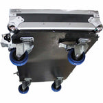 ProX X-QSC-KW122 Dual ATA Style Speaker Flight Case for QSC KW122 Speakers Holds 2 - Hollywood DJ