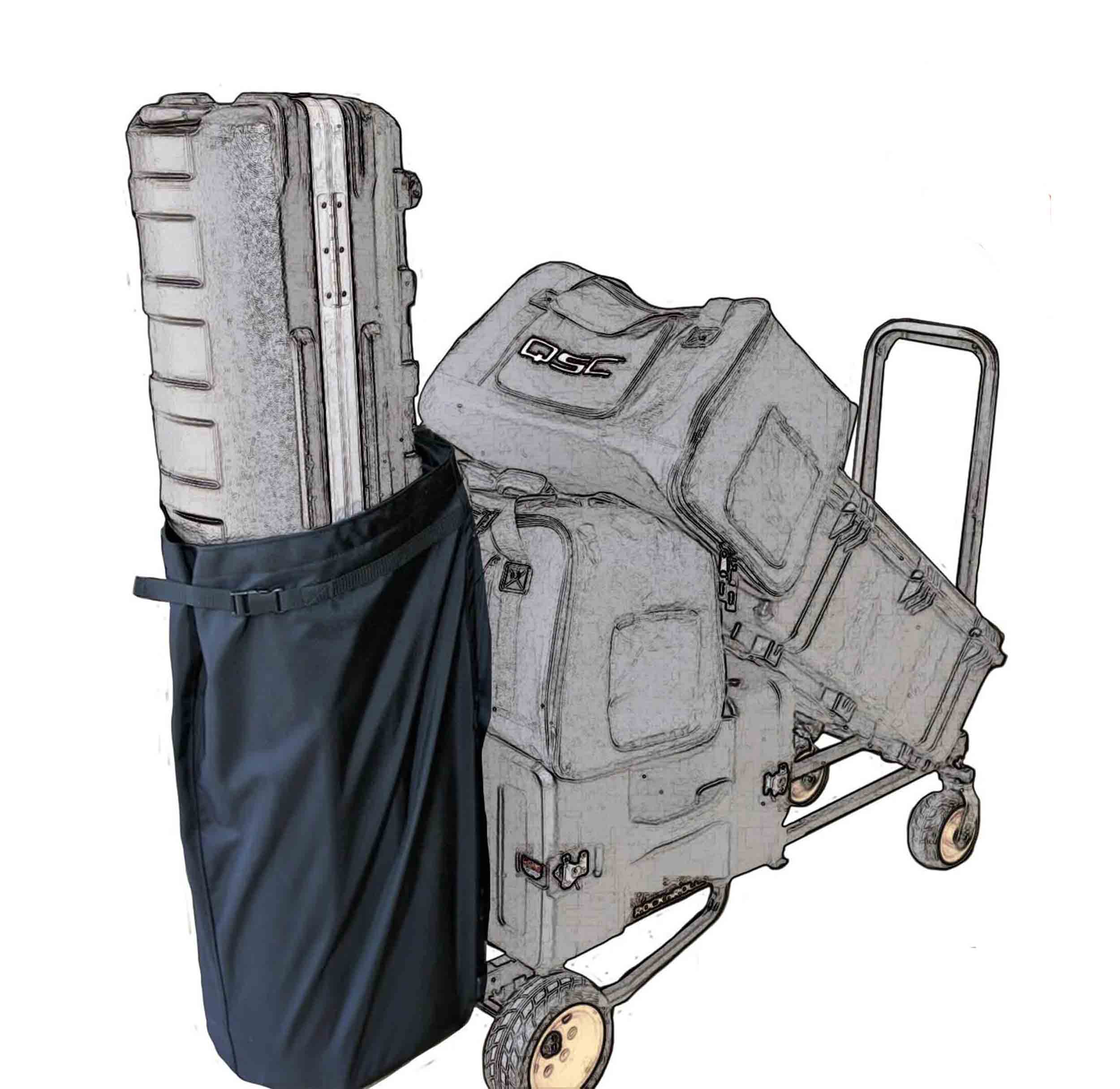 GripnGaff JUMBO Bag for RocknRoller R8RT, R10RT, R12V3, R11RT, R12RT, R16RT - Hollywood DJ