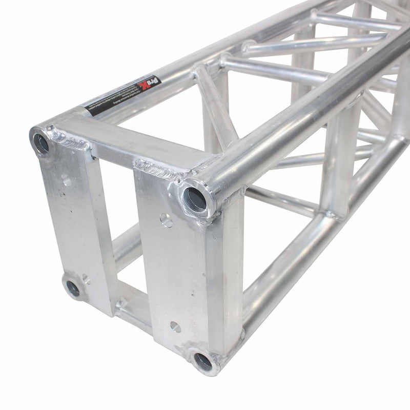 ProX XT-BT1203 MK2, 3mm Wall MK2 BoltX Bolted 12 Inch Professional Box Truss Segment - 3 Feet - Hollywood DJ
