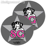 Sicmats DJ Slipmats SUICIDE GIRLS Technics Turntable Slip Mat Set Sic Mats - Pair - Hollywood DJ
