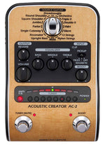 Zoom AC-2 Acoustic Creator Direct Box With 16 Source Guitars - Hollywood DJ
