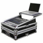 Odyssey FZGSMX1912 Universal 12U Rack Mountable Mixer Flight Case with Glide Platform Odyssey