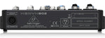 Behringer Xenyx 802, 8-Input 2-Bus Mixer With XENYX Mic Preamps And British EQs - Hollywood DJ