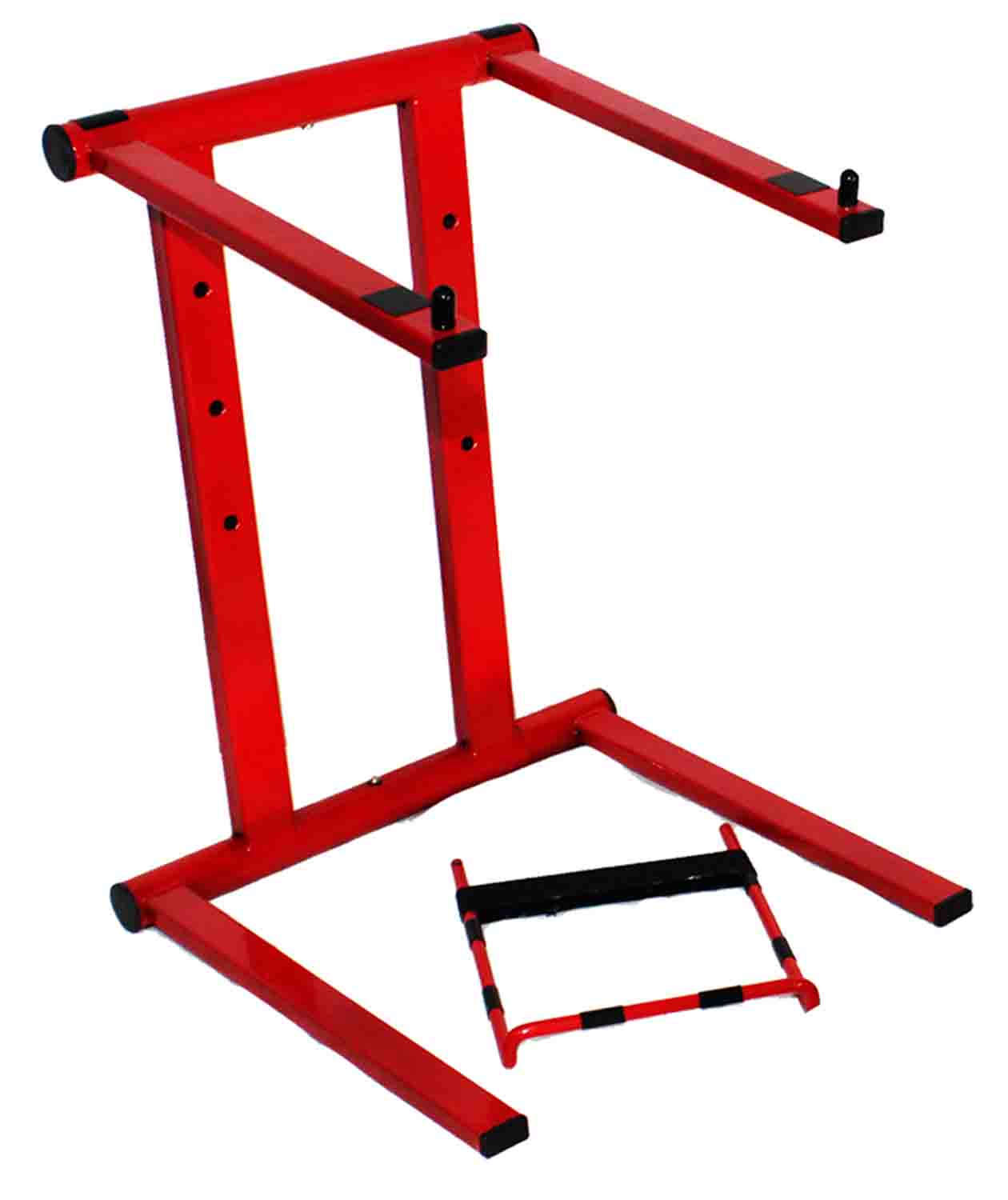 ProX T-LPS600R Foldable Portable Laptop Stand with Adjustable Shelf - Red by ProX Cases