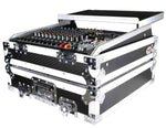 ProX XS-19MIXLT 10U Top Mount 19" Slanted Mixer Case - Hollywood DJ