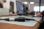 Shure MVX2U Motiv Digital Audio Interface XLR to USB Adaptor with Headphone Output - Hollywood DJ