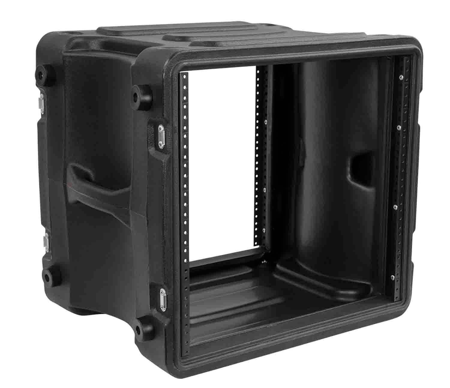Gator Cases G-PRO-10U-19, 10U Deep Molded Audio Rack Case - 19 Inch - Hollywood DJ