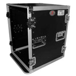 ProX T-14RSS, 14U Space Amp Rack Mount ATA Flight Case 19 In Depth W-Casters - Hollywood DJ