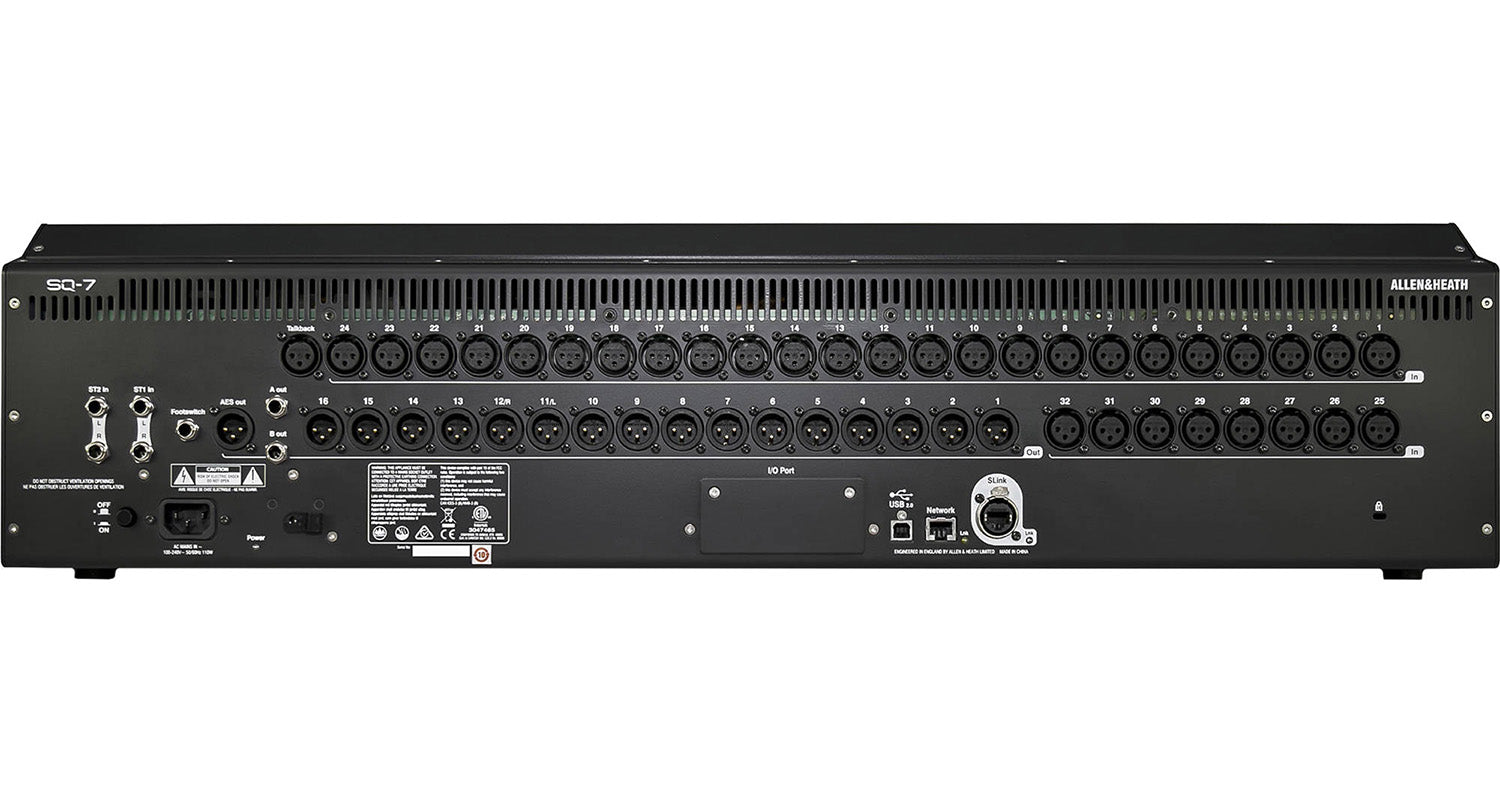 Allen & Heath SQ-7 48-Channel Digital Mixer - Hollywood DJ