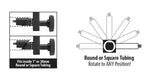 OnStage KSA7575+ Universal Adapter for Keyboard Mic and Tablet - Hollywood DJ