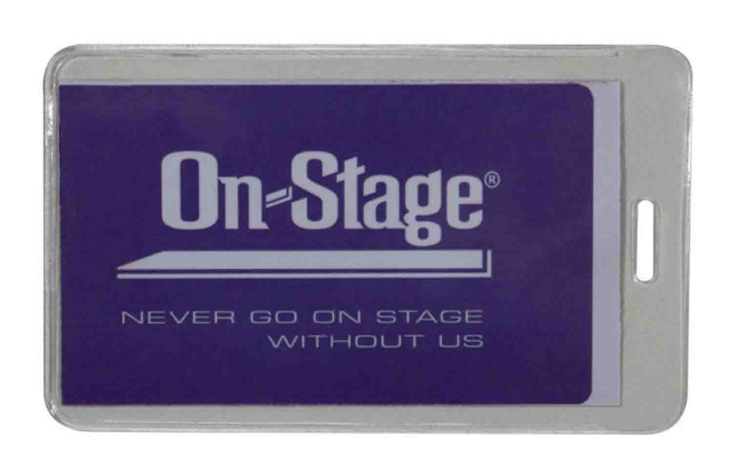OnStage IDT1000 Information Tag for Band Instruments - Hollywood DJ
