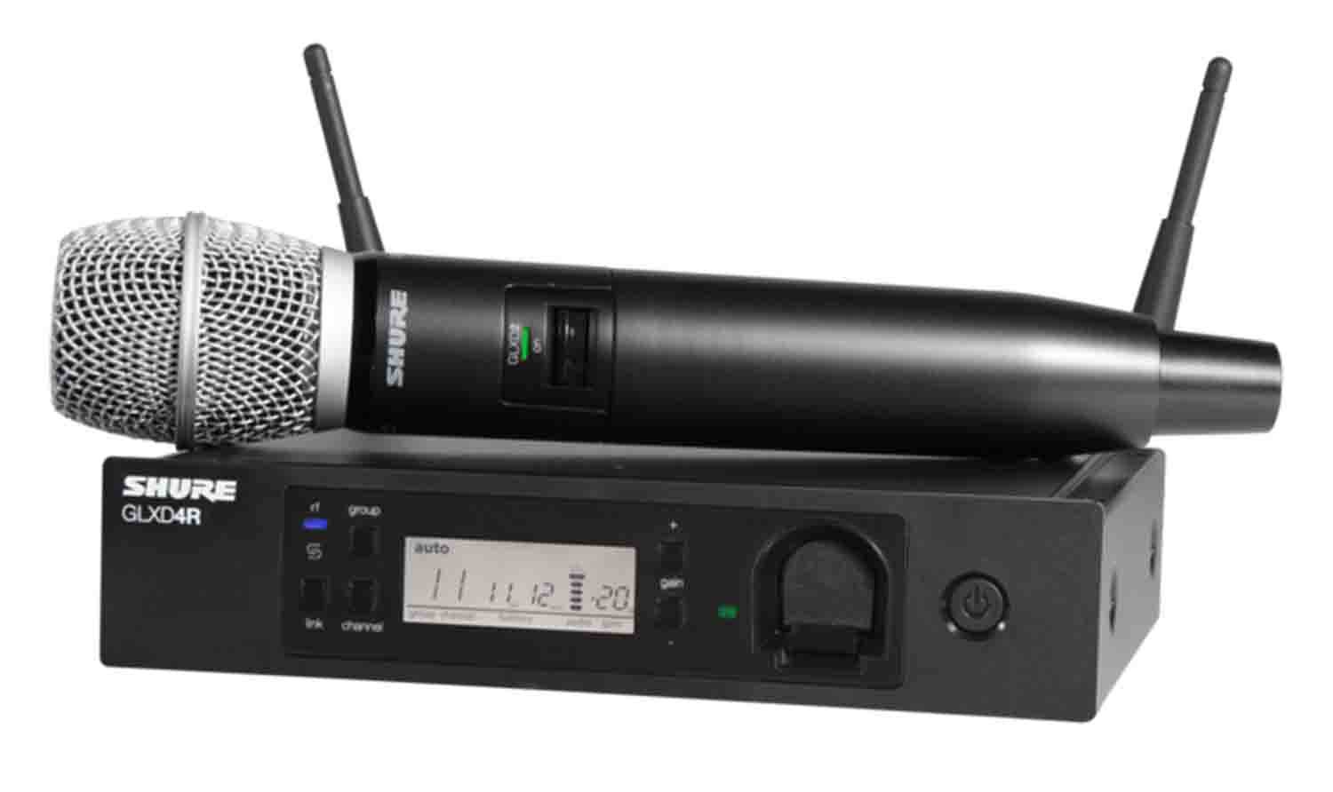 Shure GLXD24R/SM86-Z2 Advanced Digital Wireless Microphone System with SM86 - Hollywood DJ
