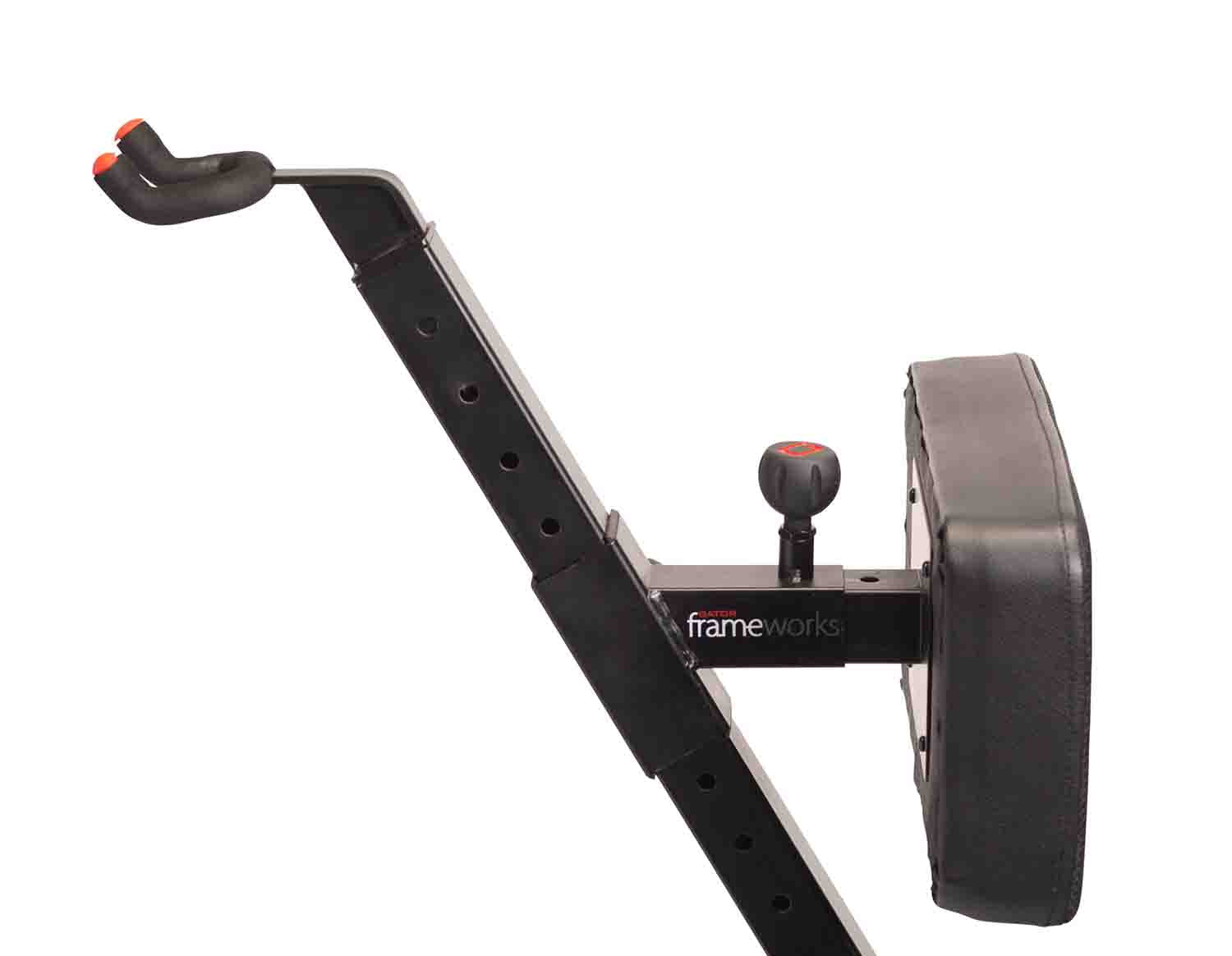 Gator Frameworks GFW-GTR-SEATDLX Deluxe Guitar Seat with Rear Guitar Hanger - Hollywood DJ