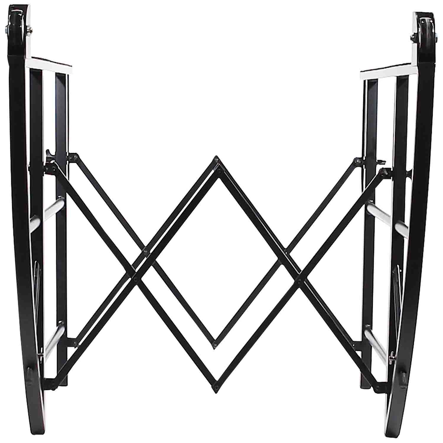 ProX X-EZTILT, EZ-Tilt Lifting-Rolling Stand for Audio and Lighting Consoles - Hollywood DJ