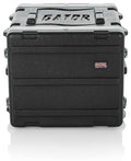 Gator Cases GRR-8PL-US Powered Rolling Molded 8U Rack Case - Hollywood DJ