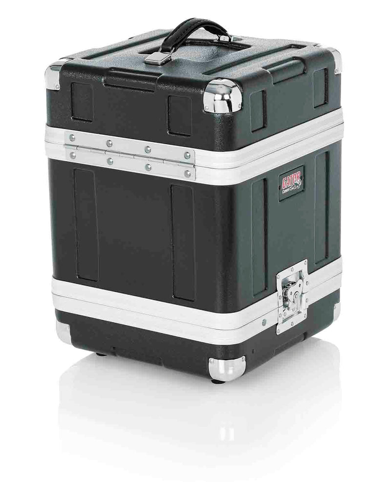 Gator Cases GM-4WR DJ Case for 4 Complete Wireless Microphone Systems - Half Rack - Hollywood DJ