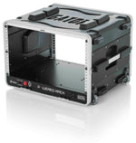 Gator Cases GRR-6PL-US Powered Rolling Molded 6U Rack Case - Hollywood DJ