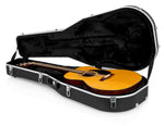 Gator Cases GC-DREAD Deluxe Molded Guitar Case for Dreadnought Guitar - Hollywood DJ