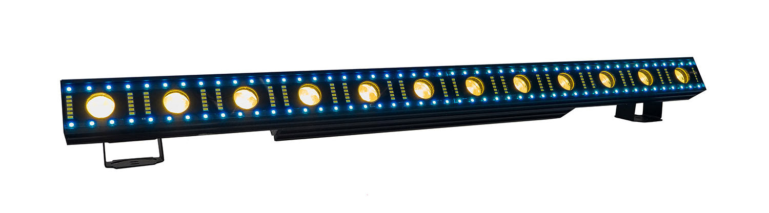 JMAZ JZ1021 Light Bar PIXL FX BAR 5050, LED Effect Bar With 12 Warm White, 96 Tri-Color, and 144 Ultra White LEDs - Hollywood DJ