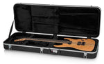 Gator Cases GC-ELEC-XL Deluxe Molded Guitar Case for Electric Guitars - Extra Long - Hollywood DJ