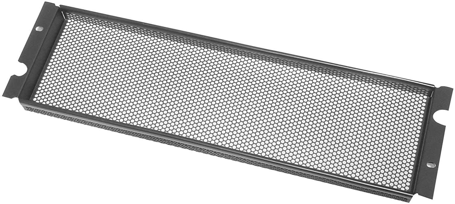 Odyssey ARSCLP03 19 Inch Rack Mountable Raised Perforated Security Panel 3U (5.25 Inches) - Hollywood DJ