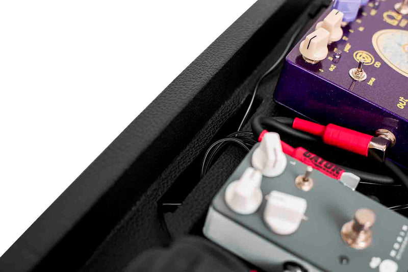 Gator Cases GPT-BLACK Guitar Pedal Board with Nylon Carry Bag - Black - Hollywood DJ
