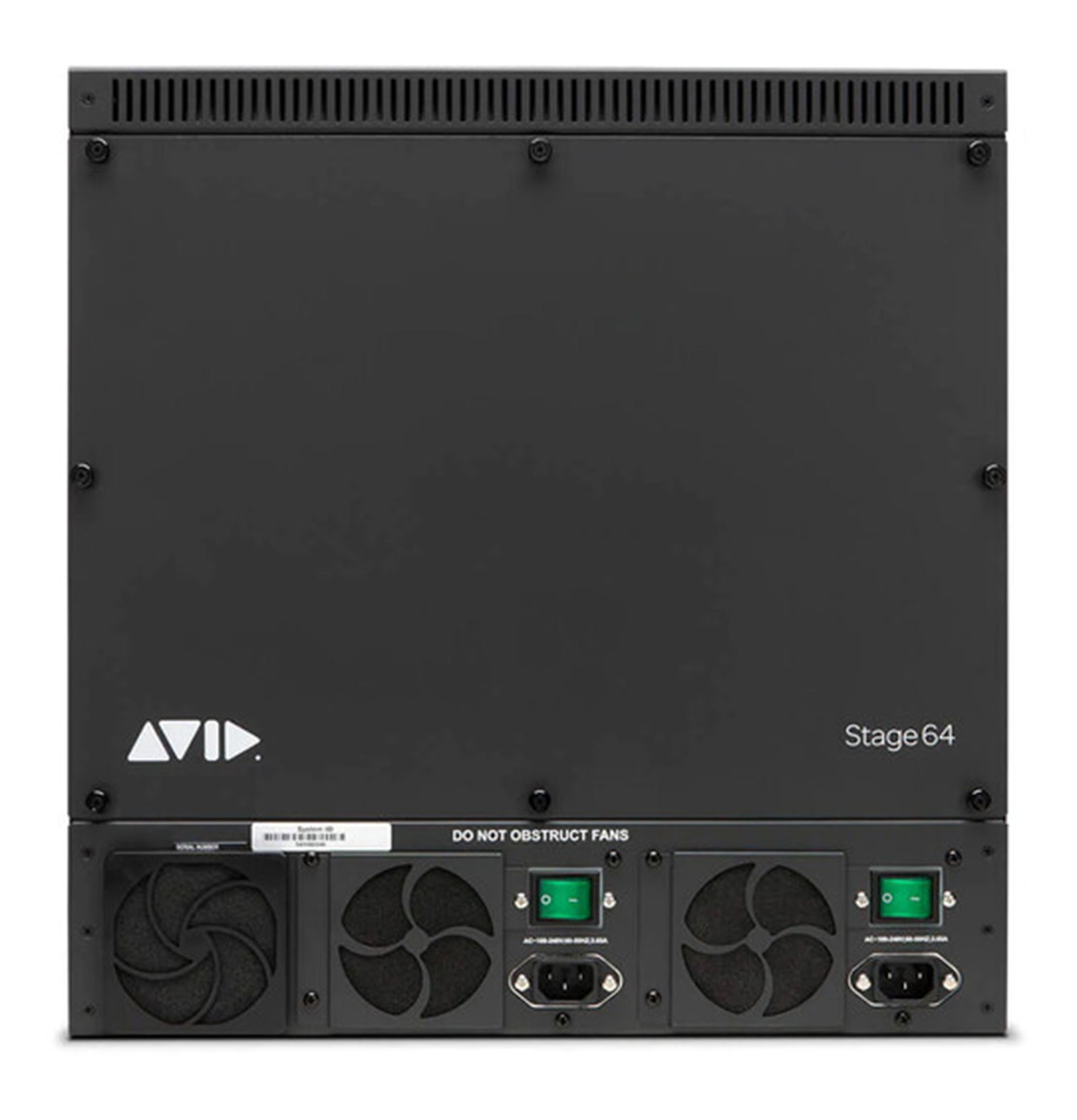 Avid Venue Stage 64 Stage Rack (48x8), with 3 Year Advantage Elite - Live Support Avid