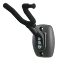 K&M 16580 Violin Wall Holder - Black - Hollywood DJ