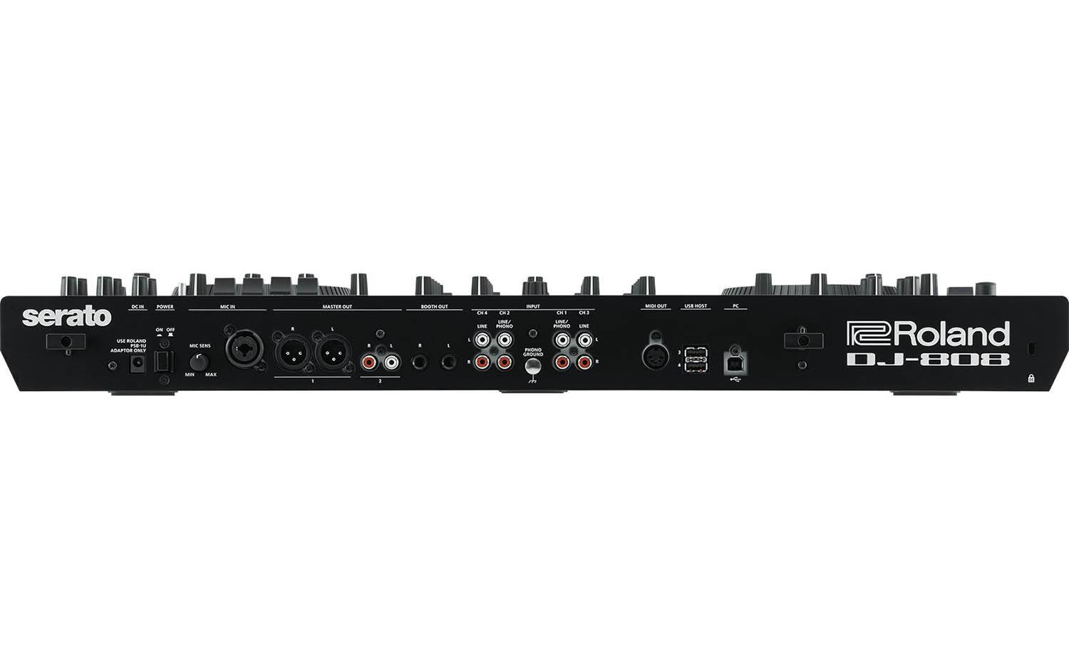 Roland DJ-808, 4 Channel DJ Controller for Serato DJ - Hollywood DJ