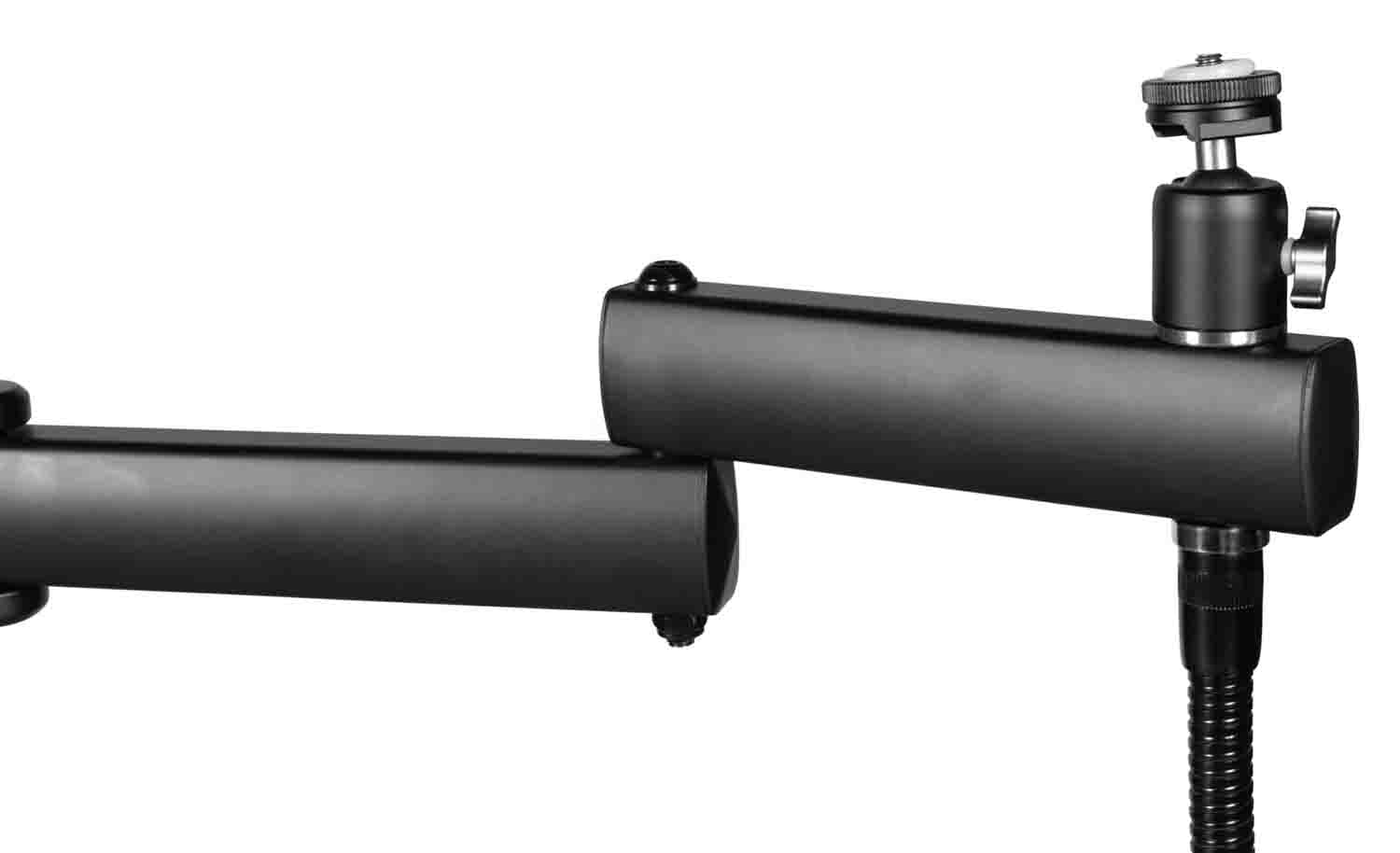 Gator GFW-ID-CREATORTREE Frameworks ID Series All in One Content Creator Tree with Light Microphone and Camera Attachments - Hollywood DJ