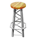 Global Truss TRUSS CHAIR, Truss Bar Stool with Straight Legs - Hollywood DJ