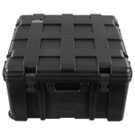 Odyssey VU222312HWNF Empty Bottom Interior Injection-Molded Trolley Utility Case - 23″ x 22″ x 10.5″ - Hollywood DJ