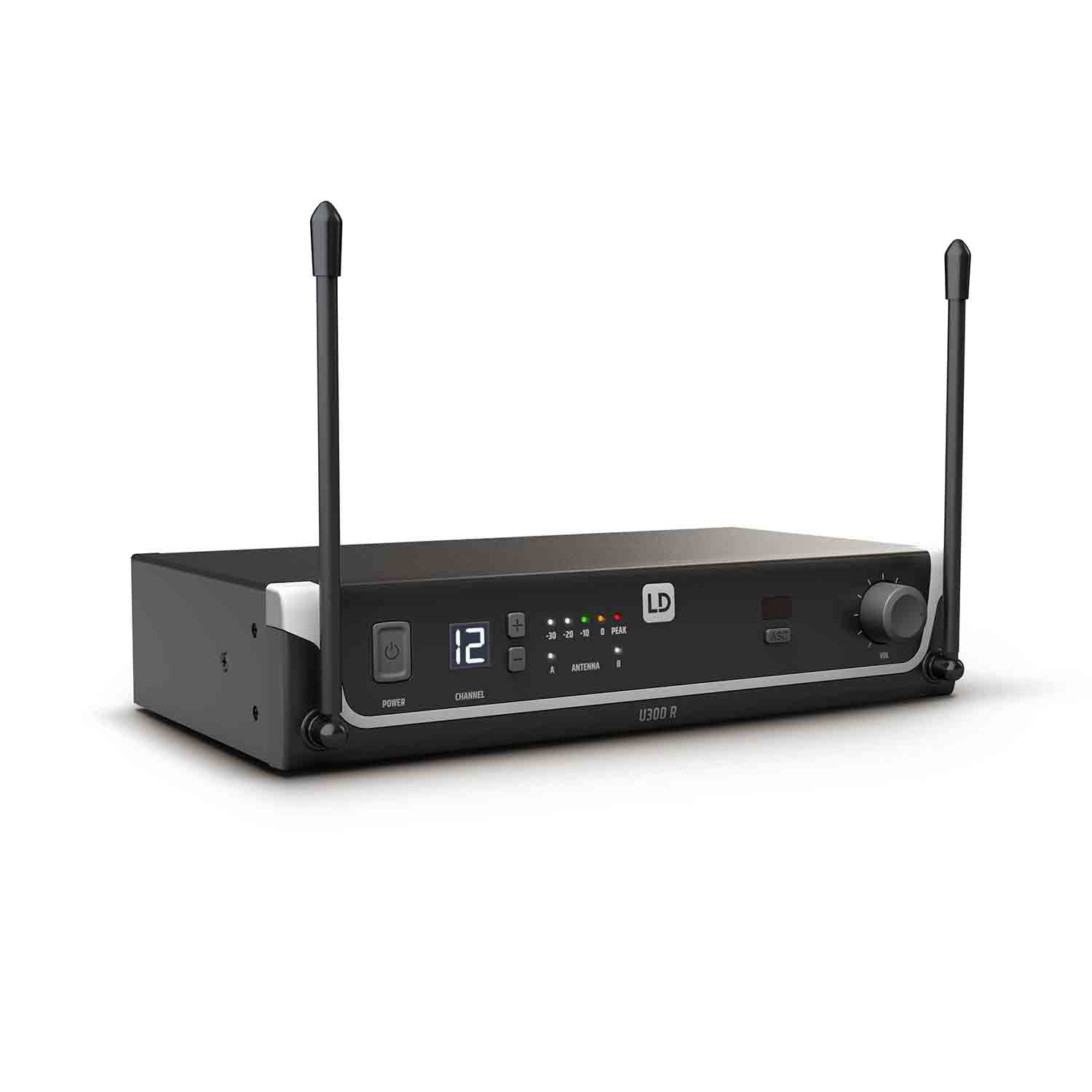 LD Systems U305.1 BPH Wireless Microphone System with Bodypack and Headset (514 – 542 MHz) - Hollywood DJ