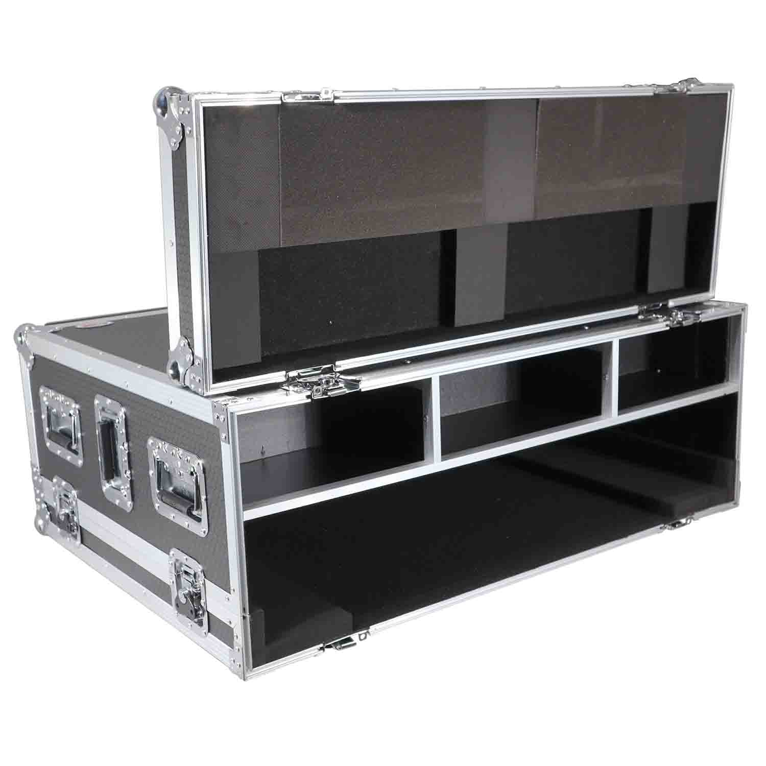 ProX XS-AHAVANTIS DHW DJ Flight Road Case For Allen and Heath Avantis Console with Doghouse and Wheels - Hollywood DJ