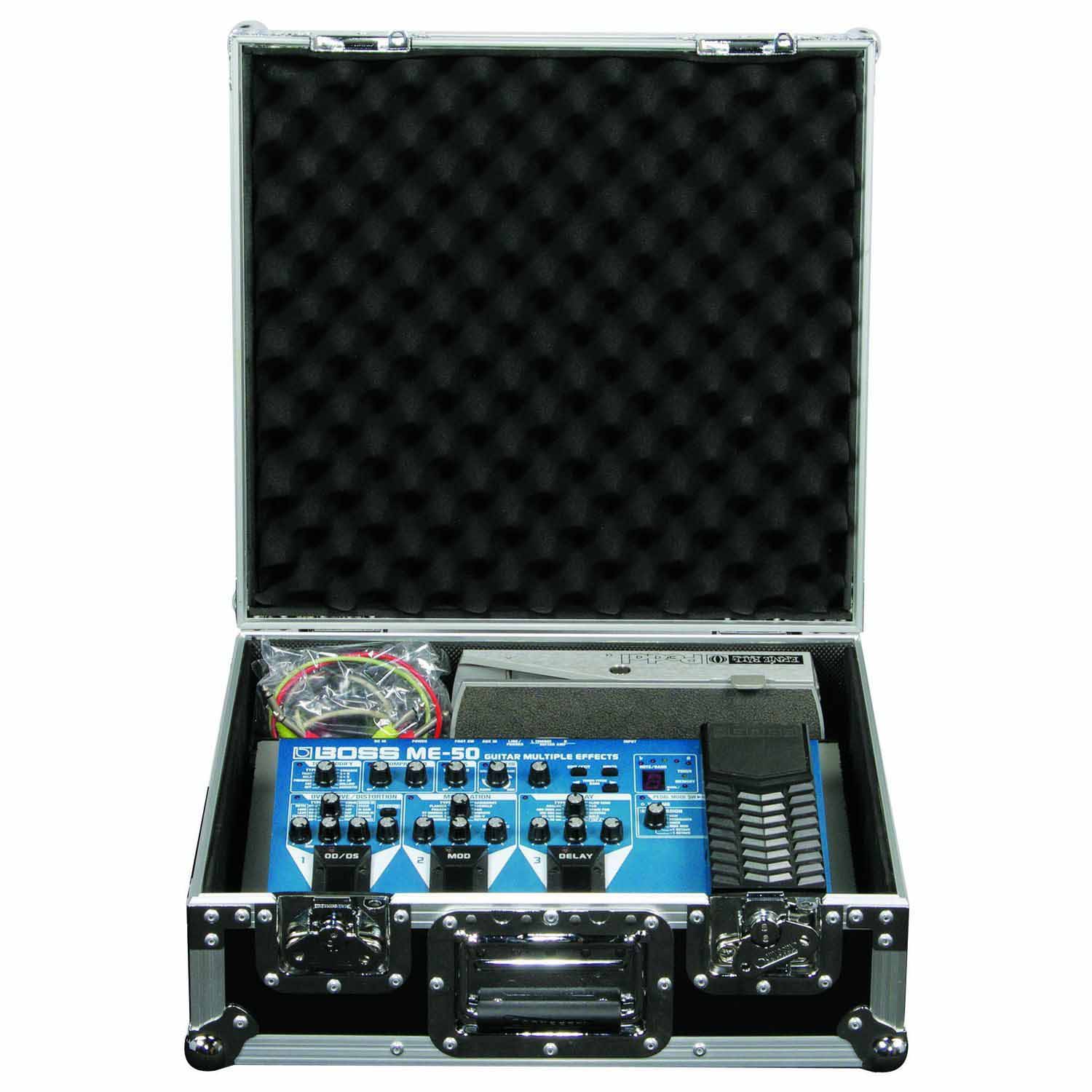 B-Stock: Odyssey FZGPEDAL17 DJ Flight Case for 17" Wide Guitar Pedal Board - Hollywood DJ