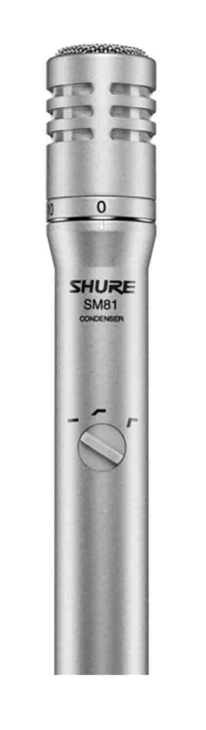 Shure SM81-LC Condenser Instrument Microphone - Hollywood DJ