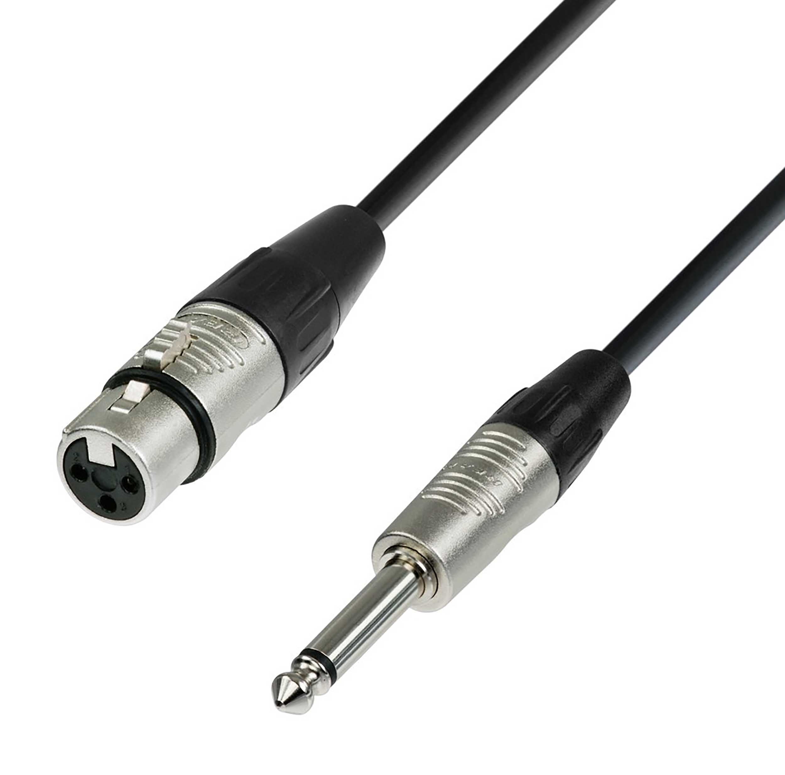 Adam Hall Cables 4 STAR MFP 0150 Microphone Cable Rean XLR Female to Jack TS - 1.5 M by Adam Hall