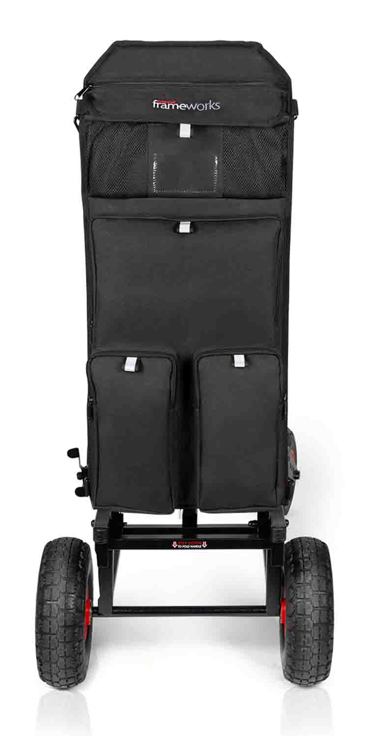 Gator Frameworks GFW-UTL-CART-ACCBAG Accessory Bag for Frameworks Utility Cart Handle - Hollywood DJ