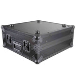 ProX XS-19MIXLTBL DJ Mixer Case, 10U Top Mount 19 Inch Slanted - Black on Black - Hollywood DJ