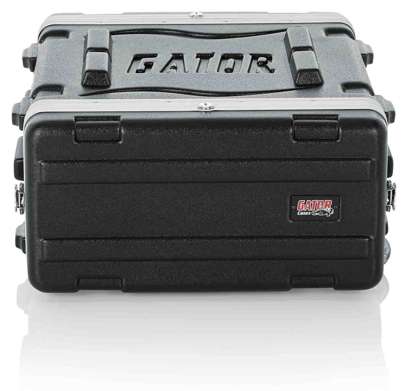 Gator Cases GRR-4PL-US Powered Rolling Molded 4U Rack Case - Hollywood DJ