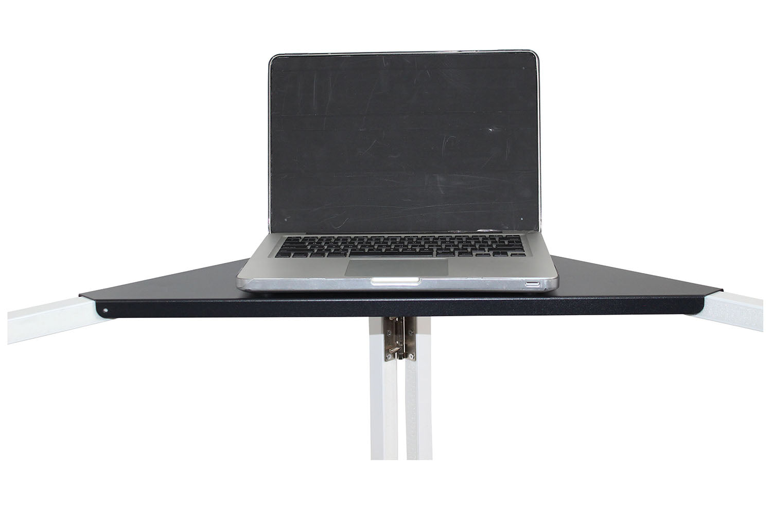 ProX XF-CSB X2, Set of 2 Aluminum Corner Shelves for DJ Facade - Black - Hollywood DJ