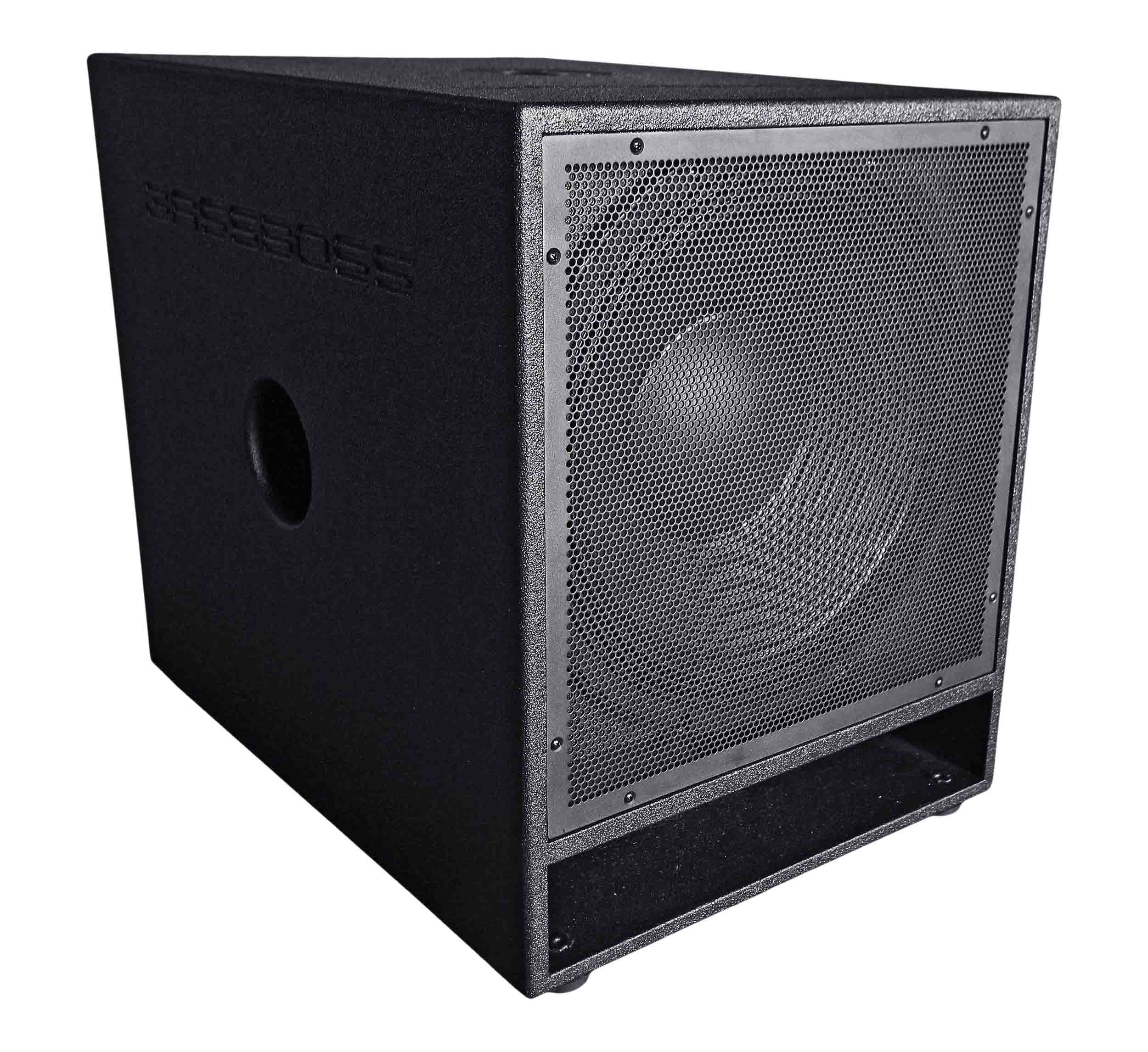 BassBoss BB-BB15-MK3, 15-Inch Vented Direct Radiating Subwoofer - Black - Hollywood DJ