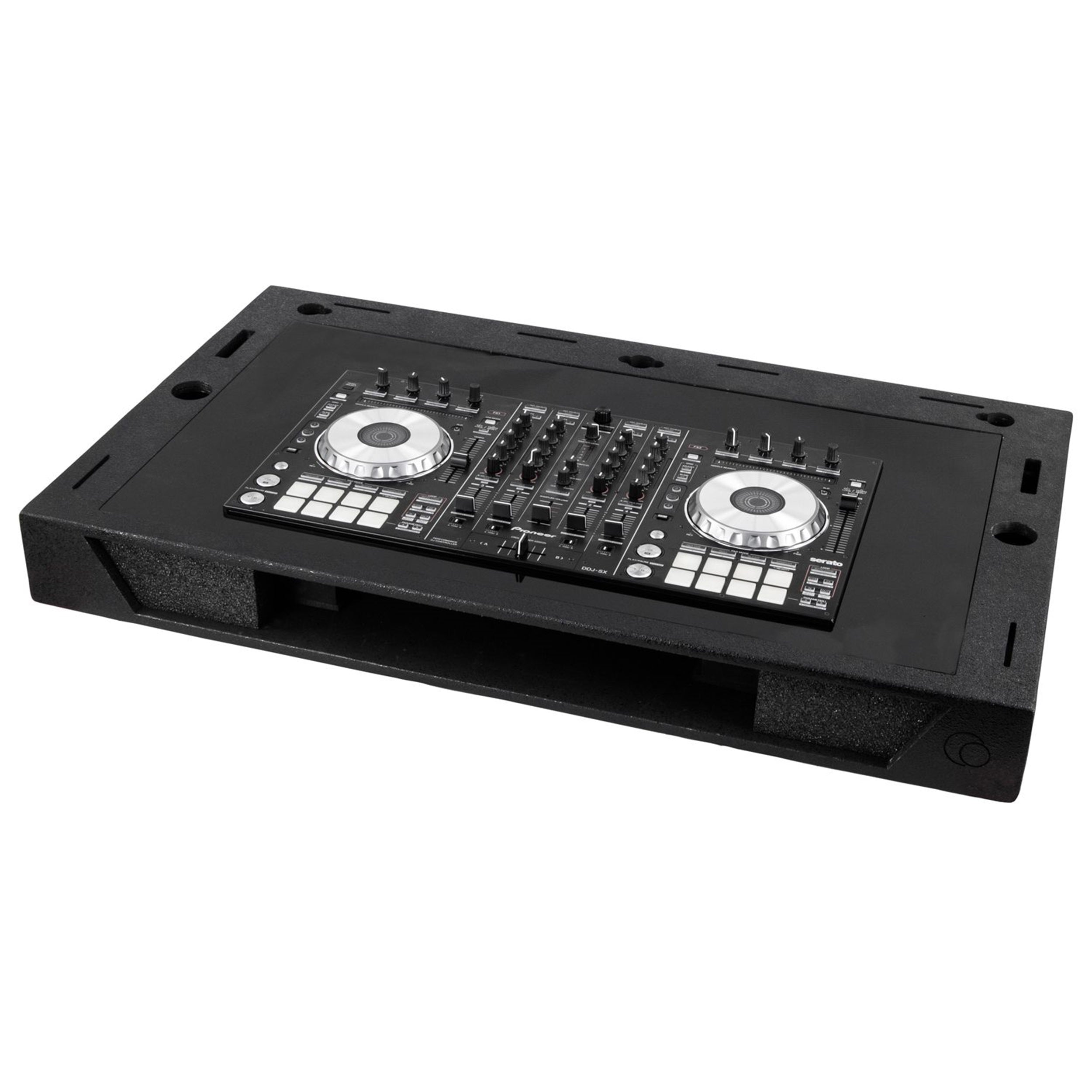 Odyssey PFB-DDJ-REV7 DJ Podium Faceplate and Foam for Pioneer DDJ-REV7 DJ Controller - Black - Hollywood DJ