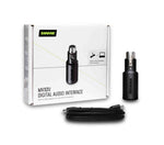 Shure MVX2U Motiv Digital Audio Interface XLR to USB Adaptor with Headphone Output - Hollywood DJ